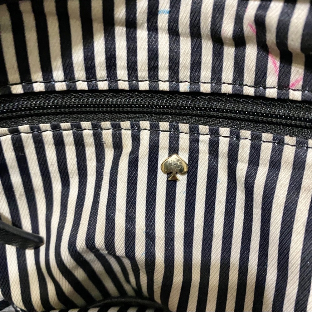Kate Spade Black Front Flap Shoulder Bag - Picture 5 of 9
